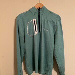 Ralph Lauren Teal Half-Zip Pullover